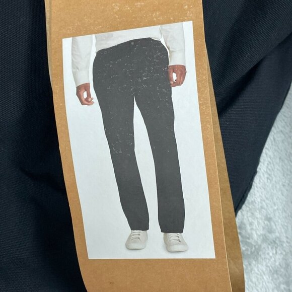 Eddie Bauer Canvas Utility Pants 32X29 Stretch Durable Black Mens a1193 - Picture 6 of 7